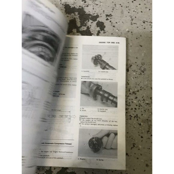 1987 1988 1989 1990 1991 1992 Kawasaki VN1500 Service Repair Shop Manual OEM - Picture 5 of 5